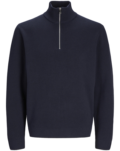Jack & Jones Junior - JPRBlamilano Stitch Knit Half Zip - Night Sky